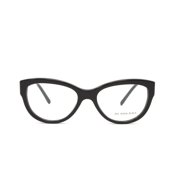 Burberry Women's Eyeglasses Optical BE2210 3001 Black Demo Lens 51mm NEW! - Picture 1 of 4
